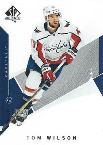 #71 Tom Wilson - Washington Capitals - 2018-19 SP Authentic Hockey