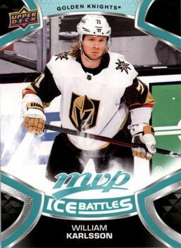 #71 William Karlsson - Vegas Golden Knights - 2021-22 Upper Deck MVP - Ice Battles Hockey