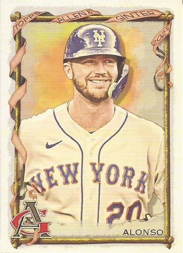 #71 Pete Alonso - New York Mets - 2023 Topps Allen & Ginter Baseball