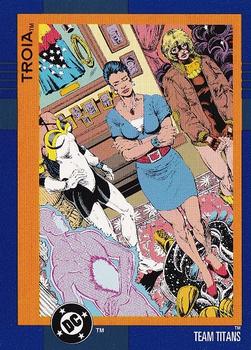 #71 Troia - 1993 SkyBox DC Cosmic Teams