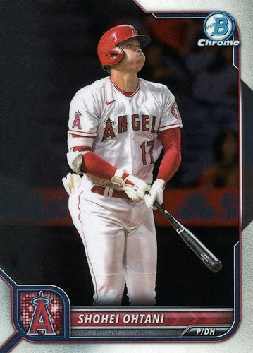 #71 Shohei Ohtani - Los Angeles Angels - 2022 Bowman Chrome Baseball