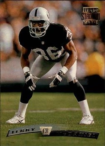 #71 Terry McDaniel - Oakland Raiders - 1996 Stadium Club Football