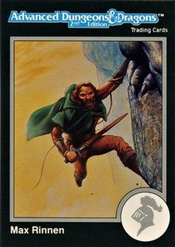 #71 Max Rinnen - 1991 TSR Advanced Dungeons & Dragons - Silver