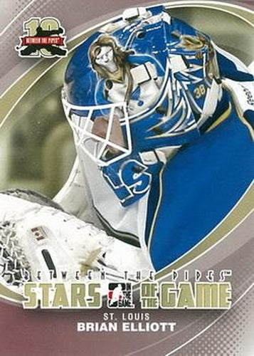 #71 Brian Elliott - St. Louis Blues - 2011-12 In The Game Between The Pipes Hockey