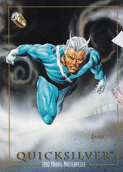 #71 Quicksilver - 1992 SkyBox Marvel Masterpieces