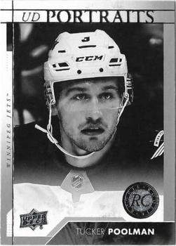 #P-71 Tucker Poolman - Winnipeg Jets - 2017-18 Upper Deck - UD Portraits Hockey