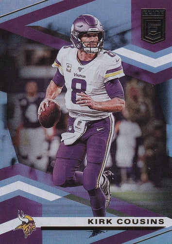 #71 Kirk Cousins - Minnesota Vikings - 2020 Donruss Elite Football