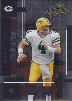 #71 Brett Favre - Green Bay Packers - 2003 Playoff Absolute Memorabilia Football