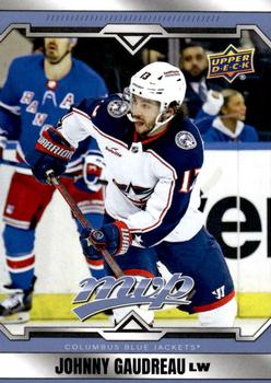 #71 Johnny Gaudreau - Columbus Blue Jackets - 2024-25 Upper Deck MVP Hockey