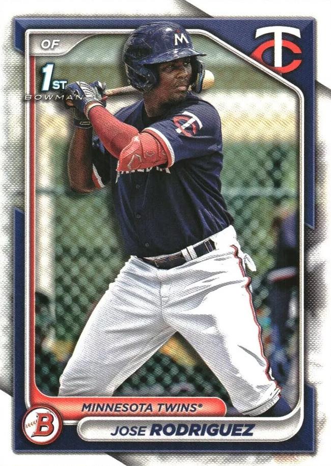 #BP-71 Jose Rodriguez - Minnesota Twins - 2024 Bowman - Prospects Baseball