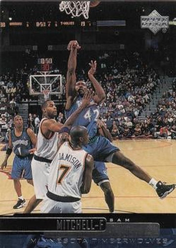 #71 Sam Mitchell - Minnesota Timberwolves - 1999-00 Upper Deck Basketball