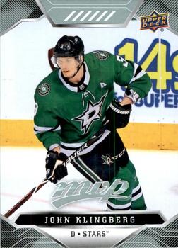 #71 John Klingberg - Dallas Stars - 2019-20 Upper Deck MVP Hockey