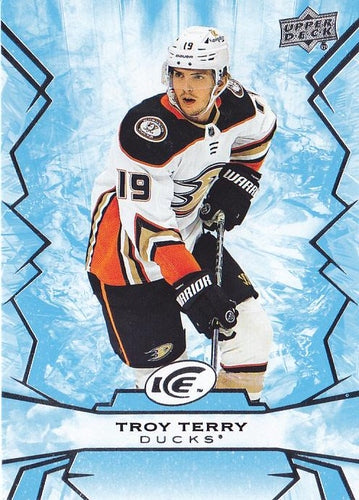 #71 Troy Terry - Anaheim Ducks - 2022-23 Upper Deck Ice Hockey