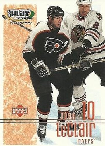 #71 John LeClair - Philadelphia Flyers - 2001-02 Upper Deck Playmakers Hockey