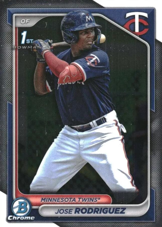 #BCP-71 Jose Rodriguez - Minnesota Twins - 2024 Bowman - Chrome Prospects Baseball