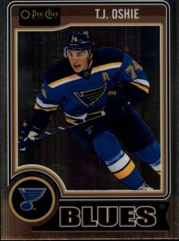 #71 T.J. Oshie - St. Louis Blues - 2014-15 O-Pee-Chee Platinum Hockey