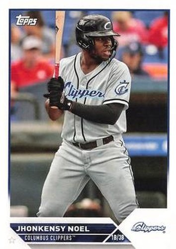 #PD-71 Jhonkensy Noel - Columbus Clippers - 2023 Topps Pro Debut Baseball