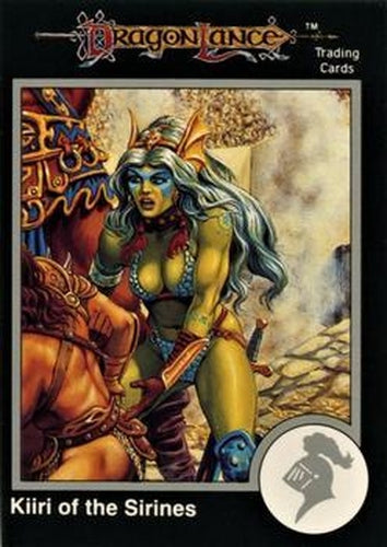 #720 Kiiri of the Sirines - 1991 TSR Advanced Dungeons & Dragons - Silver
