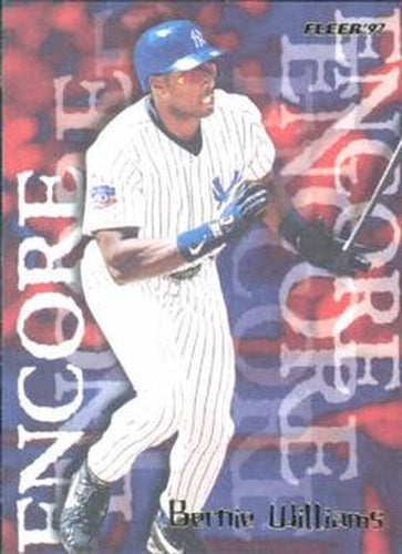 #720 Bernie Williams - New York Yankees - 1997 Fleer Baseball