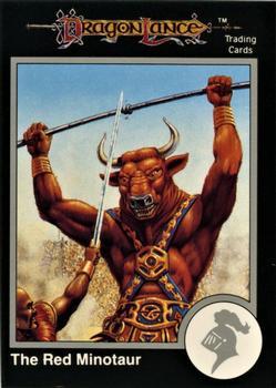 #721 The Red Minotaur - 1991 TSR Advanced Dungeons & Dragons - Silver