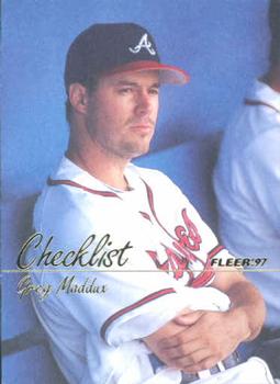 #722 Greg Maddux - Atlanta Braves - 1997 Fleer Baseball