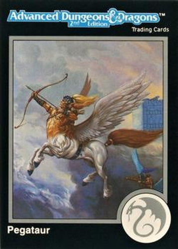 #722 Pegataur - 1991 TSR Advanced Dungeons & Dragons - Silver