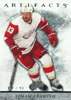 #41 Johan Franzen - Detroit Red Wings - 2012-13 Upper Deck Artifacts Hockey