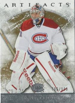 #102 Carey Price - Montreal Canadiens - 2012-13 Upper Deck Artifacts Hockey