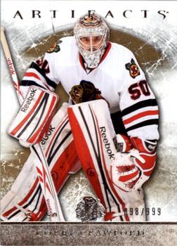 #104 Corey Crawford - Chicago Blackhawks - 2012-13 Upper Deck Artifacts Hockey