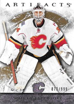 #117 Miikka Kiprusoff - Calgary Flames - 2012-13 Upper Deck Artifacts Hockey