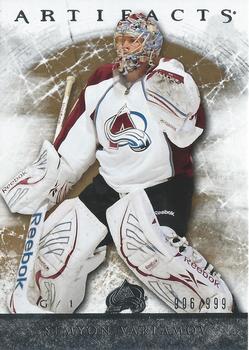 #119 Semyon Varlamov - Colorado Avalanche - 2012-13 Upper Deck Artifacts Hockey