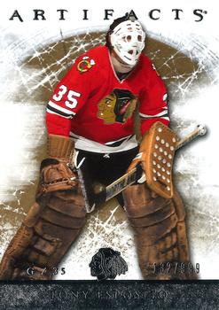#124 Tony Esposito - Chicago Blackhawks - 2012-13 Upper Deck Artifacts Hockey