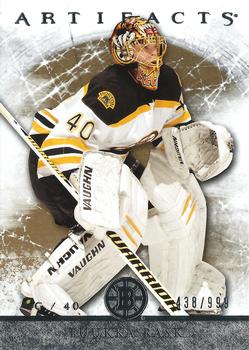#125 Tuukka Rask - Boston Bruins - 2012-13 Upper Deck Artifacts Hockey