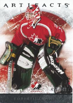 #144 Roberto Luongo - Canada - 2012-13 Upper Deck Artifacts Hockey
