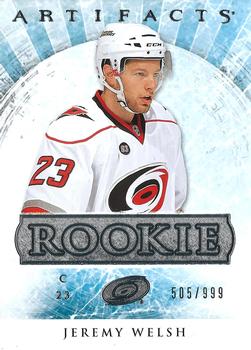 #160 Jeremy Welsh - Carolina Hurricanes - 2012-13 Upper Deck Artifacts Hockey