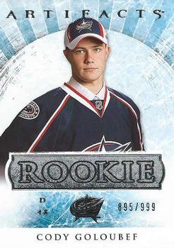 #165 Cody Goloubef - Columbus Blue Jackets - 2012-13 Upper Deck Artifacts Hockey