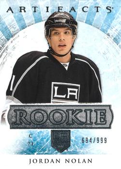 #175 Jordan Nolan - Los Angeles Kings - 2012-13 Upper Deck Artifacts Hockey