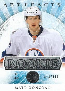 #185 Matt Donovan - New York Islanders - 2012-13 Upper Deck Artifacts Hockey