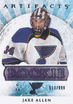 #193 Jake Allen - St. Louis Blues - 2012-13 Upper Deck Artifacts Hockey