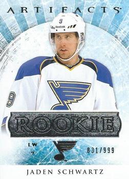 #194 Jaden Schwartz - St. Louis Blues - 2012-13 Upper Deck Artifacts Hockey