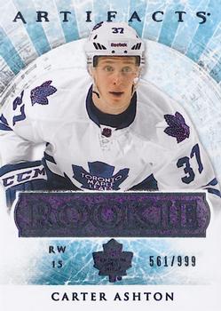 #196 Carter Ashton - Toronto Maple Leafs - 2012-13 Upper Deck Artifacts Hockey