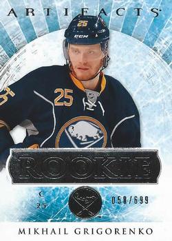 #RED201 Mikhail Grigorenko - Buffalo Sabres - 2012-13 Upper Deck Artifacts Hockey