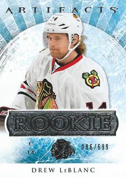#RED204 Drew LeBlanc - Chicago Blackhawks - 2012-13 Upper Deck Artifacts Hockey