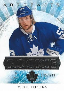 #RED225 Mike Kostka - Toronto Maple Leafs - 2012-13 Upper Deck Artifacts Hockey