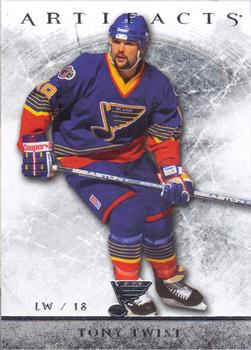 #92 Tony Twist - St. Louis Blues - 2012-13 Upper Deck Artifacts Hockey