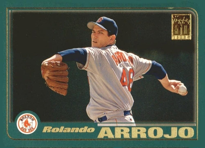 #724 Rolando Arrojo - Boston Red Sox - 2001 Topps Baseball