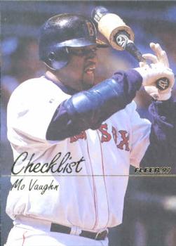 #724 Mo Vaughn - Boston Red Sox - 1997 Fleer Baseball