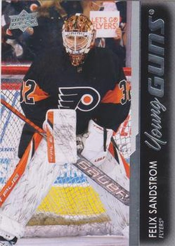 #725 Felix Sandstrom - Philadelphia Flyers - 2021-22 Upper Deck Hockey