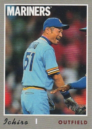 #725b Ichiro - Seattle Mariners - 2019 Topps Heritage Baseball
