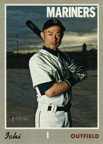#725e Ichiro - Seattle Mariners - 2019 Topps Heritage Baseball